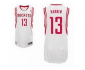 nba houston rockets #13 james harden white[revolution 30 swingman]