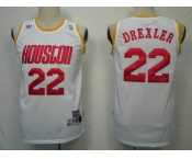 nba houston rockets # 22 Drexler white