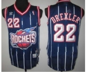 nba houston rockets #22 drexler blue[classics]