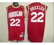 nba houston rockets #22 drexler red[swingman]