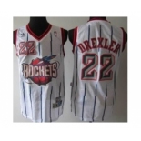 nba houston rockets #22 drexler white[classics]