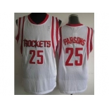 nba houston rockets #25 chandler parsons white[revolution 30][parsons]