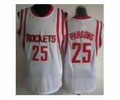 nba houston rockets #25 chandler parsons white[revolution 30][parsons]