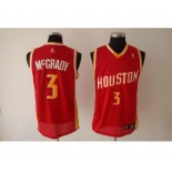 nba houston rockets #3 mcgrady red(special edition)