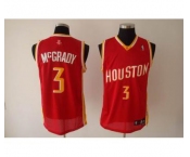 nba houston rockets #3 mcgrady red(special edition)