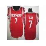 nba houston rockets #7 jeremy lin red[revolution 30]