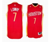 nba houston rockets #7 lowry red[2011 swingman revolution 30]