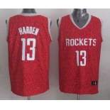 nba jerseys houston rockets #13 harden red leopard print[2014 new]