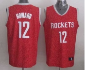 nba jerseys houston rockets #13 howard red leopard print[2014 new]