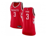 Women Nike Houston Rockets #3 Chris Paul Red NBA Swingman Icon Edition Jersey