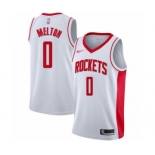 Women's Houston Rockets #0 De'Anthony Melton Swingman White Finished Basketball Jersey - Association Edition