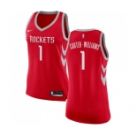 Women's Nike Houston Rockets #1 Michael Carter-Williams Authentic Red NBA Jersey - Icon Edition