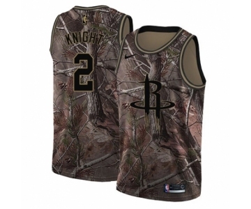 Women's Nike Houston Rockets #2 Brandon Knight Swingman Camo Realtree Collection NBA Jersey