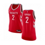 Women's Nike Houston Rockets #2 Brandon Knight Swingman Red NBA Jersey - Icon Edition