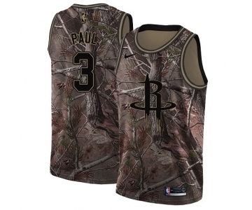 Women's Nike Houston Rockets #3 Chris Paul Swingman Camo Realtree Collection NBA Jersey