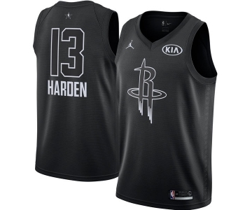 Youth Jordan Houston Rockets #13 James Harden Swingman Black 2018 All-Star Game Basketball Jersey