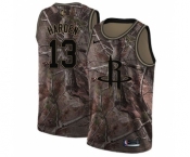 Youth Nike Houston Rockets #13 James Harden Swingman Camo Realtree Collection NBA Jersey