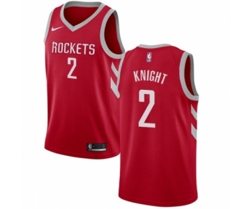 Youth Nike Houston Rockets #2 Brandon Knight Swingman Red NBA Jersey - Icon Edition