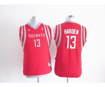 youth nba houston rockets #13 james harden red[revolution 30 swingman]