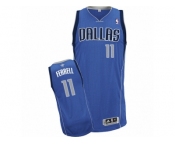 Men Adidas Dallas Mavericks #11 Yogi Ferrell Authentic Royal Blue Road NBA Jersey