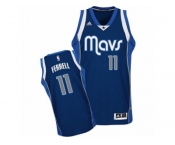 Men Adidas Dallas Mavericks #11 Yogi Ferrell Swingman Navy Blue Alternate NBA Jersey