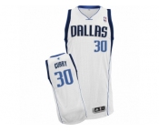 Men Adidas Dallas Mavericks #30 Seth Curry Authentic White Home NBA Jersey