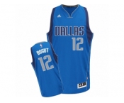 Men's Adidas Dallas Mavericks #12 Andrew Bogut Swingman Royal Blue Road NBA Jersey