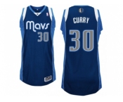 Men's Adidas Dallas Mavericks #30 Seth Curry Alternate Navy Blue NBA Jersey