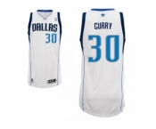 Men's Adidas Dallas Mavericks #30 Seth Curry Swingman White Home NBA Jersey