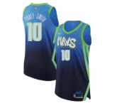 Men's Dallas Mavericks #10 Dorian Finney-Smith Authentic Blue Basketball Jersey - 2019-20 City Edition