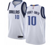 Men's Dallas Mavericks #10 Dorian Finney-Smith Authentic White Basketball Jersey - Association Edition