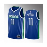 Men's Dallas Mavericks #11 Kyrie Irving Blue 2022-23 City Edition Stitched Basketball Jersey