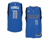 Men's Dallas Mavericks #11 Yogi Ferrell adidas Royal Blue Swingman climacool Jersey