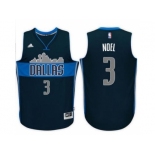 Men's Dallas Mavericks #3 Nerlens Noel adidas Navy Swingman Alternate Jersey