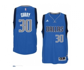 Men's Dallas Mavericks #30 Seth Curry adidas Royal Blue Swingman climacool Jersey