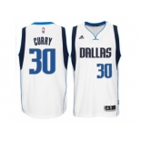 Men's Dallas Mavericks #30 Seth Curry adidas White Swingman climacool Jersey