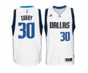 Men's Dallas Mavericks #30 Seth Curry adidas White Swingman climacool Jersey