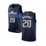 Men's Nike Dallas Mavericks #20 Doug McDermott Authentic Navy Blue NBA Jersey Statement Edition