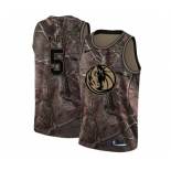 Men's Nike Dallas Mavericks #5 Jason Kidd Swingman Camo Realtree Collection NBA Jersey