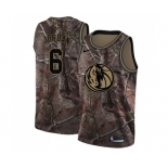 Men's Nike Dallas Mavericks #6 DeAndre Jordan Swingman Camo Realtree Collection NBA Jersey