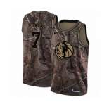 Men's Nike Dallas Mavericks #7 Dwight Powell Swingman Camo Realtree Collection NBA Jersey