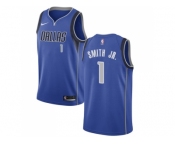 Nike Dallas Mavericks #1 Dennis Smith Jr. Royal NBA Swingman Icon Edition Jersey