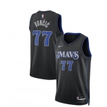 Nike Dallas Mavericks #77 Luka Doncic Black 2023-24 NBA Swingman City Edition Jersey