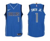 Nike NBA Dallas Mavericks #1 Smith Jr. Jersey 2017-18 New Season Blue Jersey