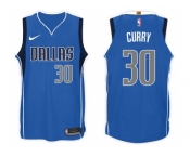 Nike NBA Dallas Mavericks #30 Seth Curry Jersey 2017-18 New Season Blue Jersey