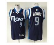 nba Dallas Mavericks #9 Rondo Dark blue jerseys