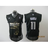 nba dallas mavericks #11 barea black[2011 finals memorial edition]