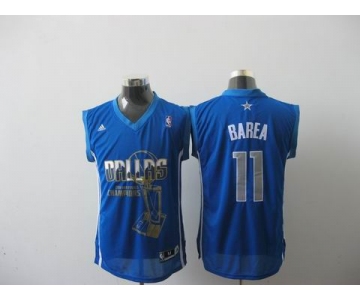 nba dallas mavericks #11 barea lt.blue[2011 finals memorial edition]