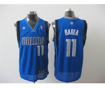 nba dallas mavericks #11 barea lt.blue[2011 swingman revolution 30 grey number]