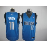 nba dallas mavericks #11 barea lt.blue[grey number]